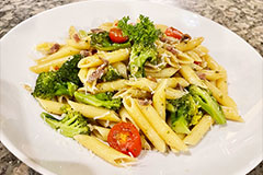 PENNE BROCCOLI AND ANCHOVIES